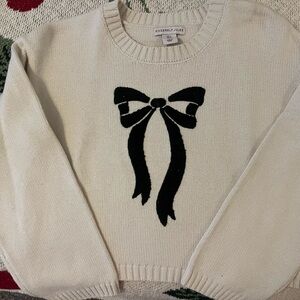 Sincerely Jules Cream Knit Sweater sz S